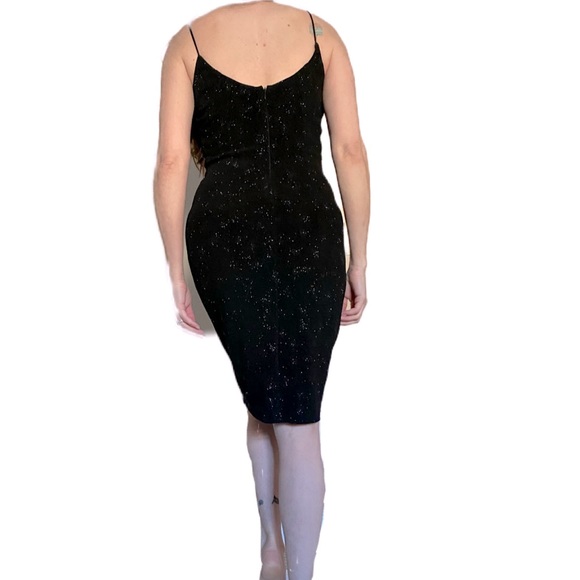 Vintage White House Black Market black 4 dress - Picture 8 of 9